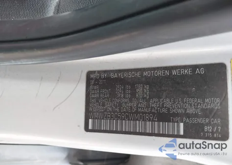 2012 Mini Cooper Countryman from USA, damaged, VIN WMWZB3C59CWM01894